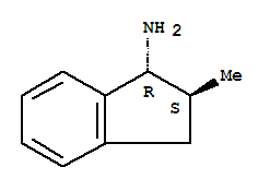 1H-inden-1-amine,2,3-dihydro-2-methyl-,(1r,2s)-(9ci) Structure,754978-13-7Structure