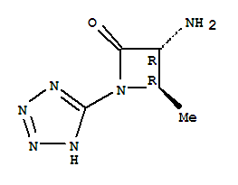 2-Azetidinone,3-amino-4-methyl-1-(1h-tetrazol-5-yl)-,trans-(9ci)Structure,755710-69-1Structure 2-Azetidinone,3-amino-4-methyl-1-(1h-tetrazol-5-yl)-,trans-(9ci) Structure,755710-69-1Structure
