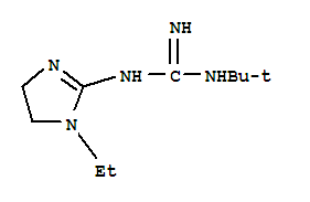 Guanidine, n-(1,1-dimethylethyl)-n-(1-ethyl-4,5-dihydro-1h-imidazol-2-yl)-(9ci)Structure,756758-42-6Structure Guanidine, n-(1,1-dimethylethyl)-n-(1-ethyl-4,5-dihydro-1h-imidazol-2-yl)-(9ci) Structure,756758-42-6Structure