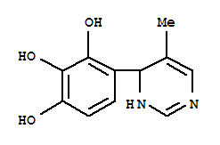1,2,3-Benzenetriol, 4-(1,4-dihydro-5-methyl-4-pyrimidinyl)-(9ci)Structure,756766-57-1Structure 1,2,3-Benzenetriol, 4-(1,4-dihydro-5-methyl-4-pyrimidinyl)-(9ci) Structure,756766-57-1Structure