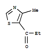 1-Propanone, 1-(4-methyl-5-thiazolyl)-Structure,756799-60-7Structure 1-Propanone, 1-(4-methyl-5-thiazolyl)- Structure,756799-60-7Structure