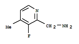 2-Pyridinemethanamine,3-fluoro-4-methyl-(9ci)Structure,756807-57-5Structure 2-Pyridinemethanamine,3-fluoro-4-methyl-(9ci) Structure,756807-57-5Structure
