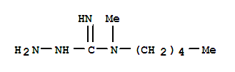 Hydrazinecarboximidamide, n-methyl-n-pentyl-(9ci)Structure,757918-66-4Structure Hydrazinecarboximidamide, n-methyl-n-pentyl-(9ci) Structure,757918-66-4Structure