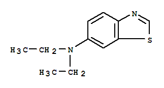 6-Benzothiazolamine,n,n-diethyl-(9ci)Structure,76007-13-1Structure 6-Benzothiazolamine,n,n-diethyl-(9ci) Structure,76007-13-1Structure