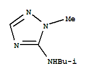 1H-1,2,4-triazol-5-amine,1-methyl-n-(2-methylpropyl)-(9ci)Structure,760115-72-8Structure 1H-1,2,4-triazol-5-amine,1-methyl-n-(2-methylpropyl)-(9ci) Structure,760115-72-8Structure