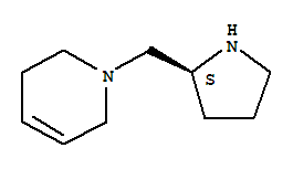 (9CI)-1,2,3,6-四氫-1-[(2S)-2-吡咯烷甲基]-吡啶結(jié)構(gòu)式_760993-74-6結(jié)構(gòu)式