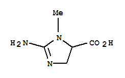1H-imidazole-5-carboxylicacid,2-amino-4,5-dihydro-1-methyl-(9ci) Structure,76146-25-3Structure