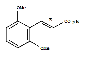 2,6-Dimethoxycinnamic acidStructure,76197-69-8Structure 2,6-Dimethoxycinnamic acid Structure,76197-69-8Structure