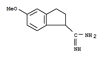 1H-indene-1-carboximidamide,2,3-dihydro-5-methoxy-(9ci) Structure,762230-87-5Structure