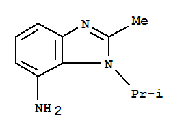 1H-benzimidazol-7-amine,2-methyl-1-(1-methylethyl)-(9ci)Structure,76320-93-9Structure 1H-benzimidazol-7-amine,2-methyl-1-(1-methylethyl)-(9ci) Structure,76320-93-9Structure