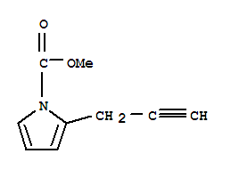 1H-pyrrole-1-carboxylicacid,2-(2-propynyl)-,methylester(9ci)Structure,764655-36-9Structure 1H-pyrrole-1-carboxylicacid,2-(2-propynyl)-,methylester(9ci) Structure,764655-36-9Structure