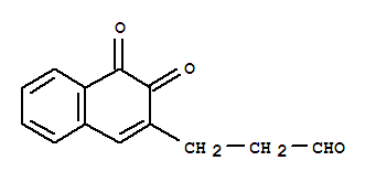 2-Naphthalenepropanal, 3,4-dihydro-3,4-dioxo-(9ci)Structure,765309-85-1Structure 2-Naphthalenepropanal, 3,4-dihydro-3,4-dioxo-(9ci) Structure,765309-85-1Structure