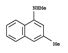 1-Naphthalenamine,n,3-dimethyl-(9ci)Structure,76588-00-6Structure 1-Naphthalenamine,n,3-dimethyl-(9ci) Structure,76588-00-6Structure