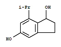 1H-indene-1,5-diol,2,3-dihydro-7-(1-methylethyl)-(9ci) Structure,765913-95-9Structure