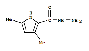 1H-pyrrole-2-carboxylicacid,3,5-dimethyl-,hydrazide(9ci)Structure,765923-45-3Structure 1H-pyrrole-2-carboxylicacid,3,5-dimethyl-,hydrazide(9ci) Structure,765923-45-3Structure