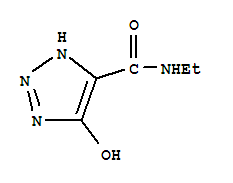 1H-1,2,3-triazole-4-carboxamide,n-ethyl-5-hydroxy-(9ci)Structure,766478-75-5Structure 1H-1,2,3-triazole-4-carboxamide,n-ethyl-5-hydroxy-(9ci) Structure,766478-75-5Structure