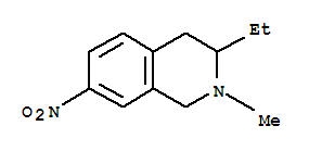 Isoquinoline, 3-ethyl-1,2,3,4-tetrahydro-2-methyl-7-nitro-(9ci)Structure,768340-96-1Structure Isoquinoline, 3-ethyl-1,2,3,4-tetrahydro-2-methyl-7-nitro-(9ci) Structure,768340-96-1Structure
