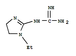Guanidine, (1-ethyl-4,5-dihydro-1h-imidazol-2-yl)-(9ci)Structure,769059-87-2Structure Guanidine, (1-ethyl-4,5-dihydro-1h-imidazol-2-yl)-(9ci) Structure,769059-87-2Structure