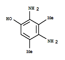 Phenol, 2,4-diamino-3,5-dimethyl-(9ci)Structure,769082-34-0Structure Phenol, 2,4-diamino-3,5-dimethyl-(9ci) Structure,769082-34-0Structure