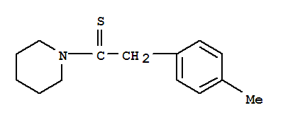 (9ci)-1-[2-(4-甲基苯基)-1-硫氧代乙基]-哌啶結構式_77129-74-9結構式