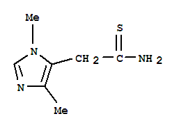 1H-imidazole-5-ethanethioamide,1,4-dimethyl-(9ci) Structure,771442-20-7Structure