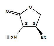 2(3H)-furanone,3-amino-4-ethyldihydro-,(3s,4s)-(9ci)Structure,771467-22-2Structure 2(3H)-furanone,3-amino-4-ethyldihydro-,(3s,4s)-(9ci) Structure,771467-22-2Structure