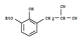 (9ci)-[(3-乙氧基-2-羥基苯基)甲基]-丙二腈結(jié)構(gòu)式_771559-04-7結(jié)構(gòu)式