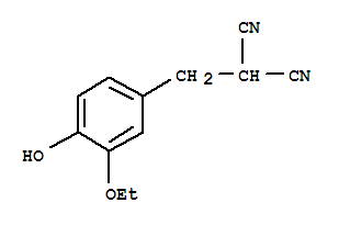 (9ci)-[(3-乙氧基-4-羥基苯基)甲基]-丙二腈結(jié)構(gòu)式_771559-45-6結(jié)構(gòu)式