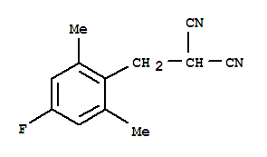 (9ci)-[(4-氟-2,6-二甲基苯基)甲基]-丙二腈結(jié)構(gòu)式_771562-25-5結(jié)構(gòu)式
