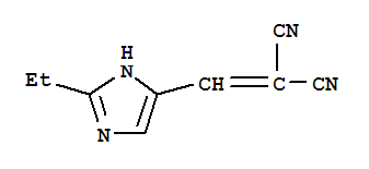 (9ci)-[(2-乙基-1H-咪唑-4-基)亞甲基]-丙二腈結(jié)構(gòu)式_771568-86-6結(jié)構(gòu)式