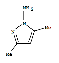 1H-pyrazol-1-amine,3,5-dimethyl-(9ci)Structure,77202-06-3Structure 1H-pyrazol-1-amine,3,5-dimethyl-(9ci) Structure,77202-06-3Structure
