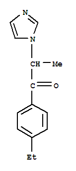 1-Propanone,1-(4-ethylphenyl)-2-(1h-imidazol-1-yl)-(9ci)Structure,772308-05-1Structure 1-Propanone,1-(4-ethylphenyl)-2-(1h-imidazol-1-yl)-(9ci) Structure,772308-05-1Structure