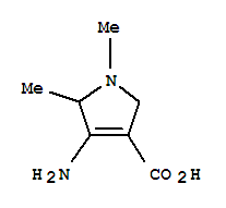 1H-pyrrole-3-carboxylicacid,4-amino-2,5-dihydro-1,5-dimethyl-(9ci)Structure,773099-89-1Structure 1H-pyrrole-3-carboxylicacid,4-amino-2,5-dihydro-1,5-dimethyl-(9ci) Structure,773099-89-1Structure