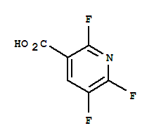 2,5,6-Trifluoro-nicotinic acidStructure,773109-19-6Structure 2,5,6-Trifluoro-nicotinic acid Structure,773109-19-6Structure