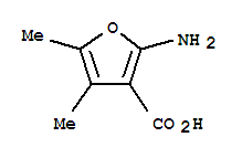 (9ci)-2-氨基-4,5-二甲基-3-呋喃羧酸結構式_773109-53-8結構式