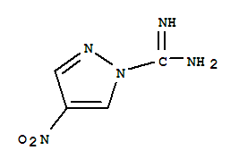 1H-pyrazole-1-carboximidamide,4-nitro-Structure,773793-51-4Structure 1H-pyrazole-1-carboximidamide,4-nitro- Structure,773793-51-4Structure