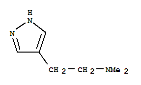 1H-pyrazole-4-ethanamine,n,n-dimethyl-(9ci)Structure,773822-44-9Structure 1H-pyrazole-4-ethanamine,n,n-dimethyl-(9ci) Structure,773822-44-9Structure