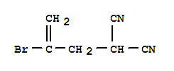 2-(2-Bromo-allyl)-malononitrileStructure,77387-80-5Structure 2-(2-Bromo-allyl)-malononitrile Structure,77387-80-5Structure