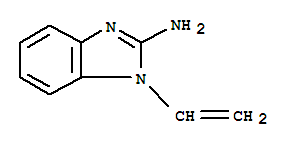 1H-benzimidazol-2-amine,1-ethenyl-(9ci)Structure,77416-92-3Structure 1H-benzimidazol-2-amine,1-ethenyl-(9ci) Structure,77416-92-3Structure