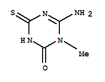 (9ci)-6-氨基-3,4-二氫-1-甲基-4-硫氧代-1,3,5-噻嗪-2(1h)-酮結(jié)構(gòu)式_77420-23-6結(jié)構(gòu)式