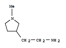 2-(1-Methyl-3-pyrrolidinyl)ethylamine Structure,774213-88-6Structure