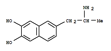 2,3-Naphthalenediol, 6-(2-aminopropyl)-(9ci)Structure,774487-80-8Structure 2,3-Naphthalenediol, 6-(2-aminopropyl)-(9ci) Structure,774487-80-8Structure