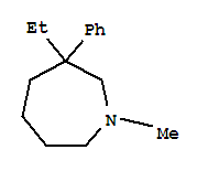 1H-azepine,3-ethylhexahydro-1-methyl-3-phenyl-(9ci)Structure,774499-89-7Structure 1H-azepine,3-ethylhexahydro-1-methyl-3-phenyl-(9ci) Structure,774499-89-7Structure