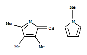 1H-pyrrole,1-methyl-2-[(3,4,5-trimethyl-2h-pyrrol-2-ylidene)methyl]-(9ci) Structure,774526-97-5Structure