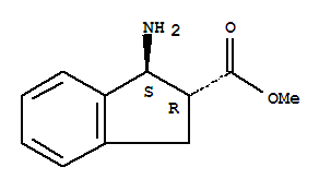 1H-indene-2-carboxylicacid,1-amino-2,3-dihydro-,methylester,(1s,2r)- Structure,775272-33-8Structure