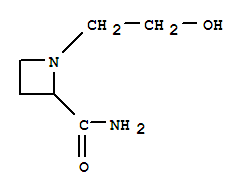 2-Azetidinecarboxamide,1-(2-hydroxyethyl)-(9ci)Structure,77693-00-6Structure 2-Azetidinecarboxamide,1-(2-hydroxyethyl)-(9ci) Structure,77693-00-6Structure