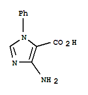 1H-imidazole-5-carboxylicacid,4-amino-1-phenyl-(9ci) Structure,777814-16-1Structure