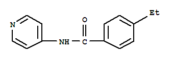 Benzamide, 4-ethyl-n-4-pyridinyl-(9ci)Structure,777872-25-0Structure Benzamide, 4-ethyl-n-4-pyridinyl-(9ci) Structure,777872-25-0Structure