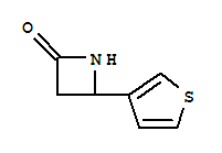 2-Azetidinone,4-(3-thienyl)-(9ci)Structure,777883-78-0Structure 2-Azetidinone,4-(3-thienyl)-(9ci) Structure,777883-78-0Structure