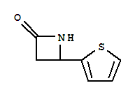 2-Azetidinone,4-(2-thienyl)-(9ci)Structure,777883-82-6Structure 2-Azetidinone,4-(2-thienyl)-(9ci) Structure,777883-82-6Structure